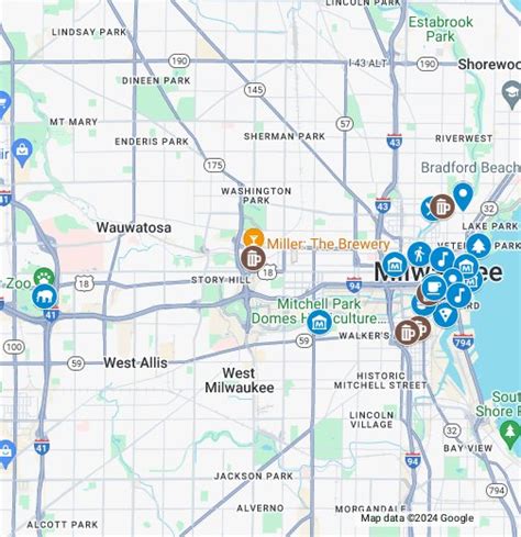 google maps milwaukee.